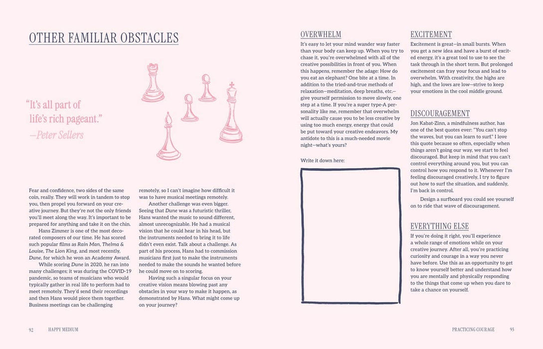 Happy Medium: A Guided Creativity Journal