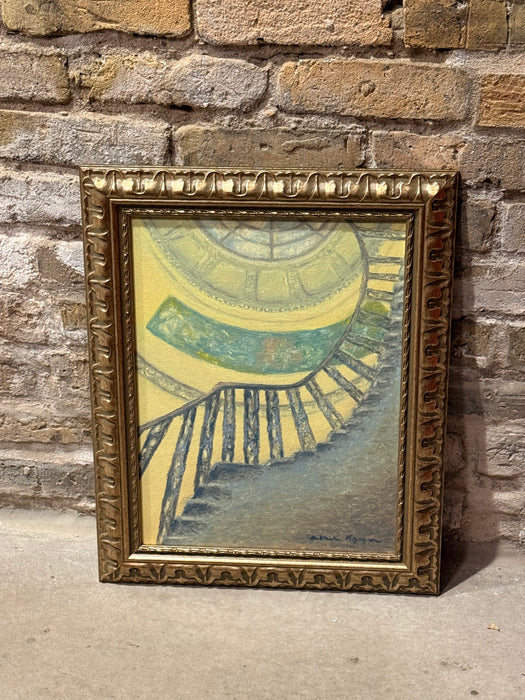 “Satires of Courtauld Gallery” Orginal Oil Painting