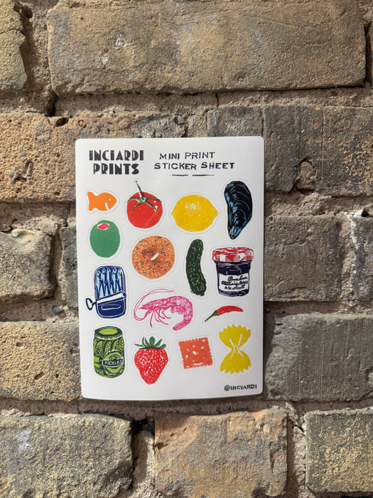 Inciardi Classic Sticker Sheet