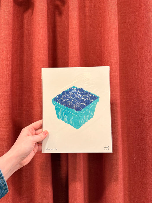 Inciardi Big Print - Blueberries