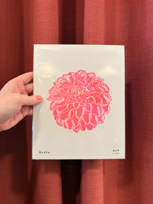 Inciardi Big Print - Dahlia