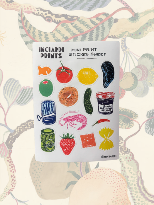 Inciardi Classic Sticker Sheet