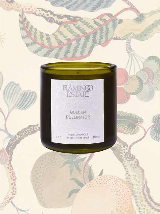 Golden Pollinator Candle