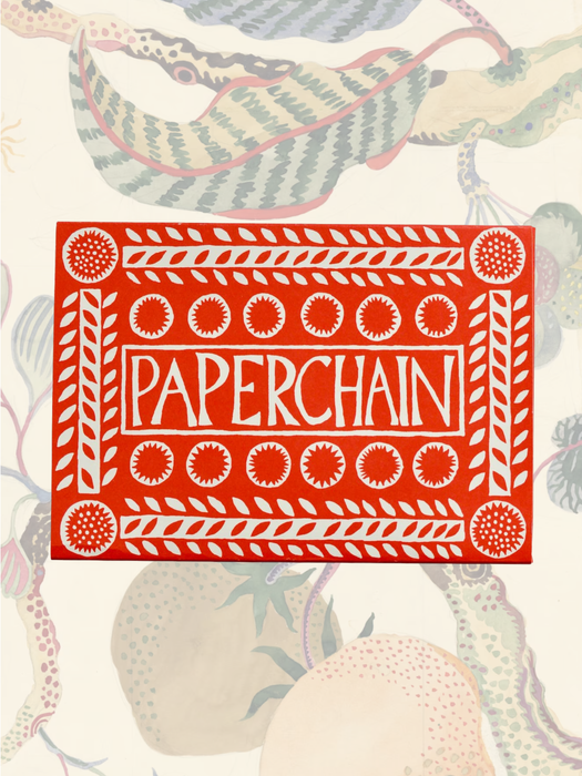 Red and White Paperchain