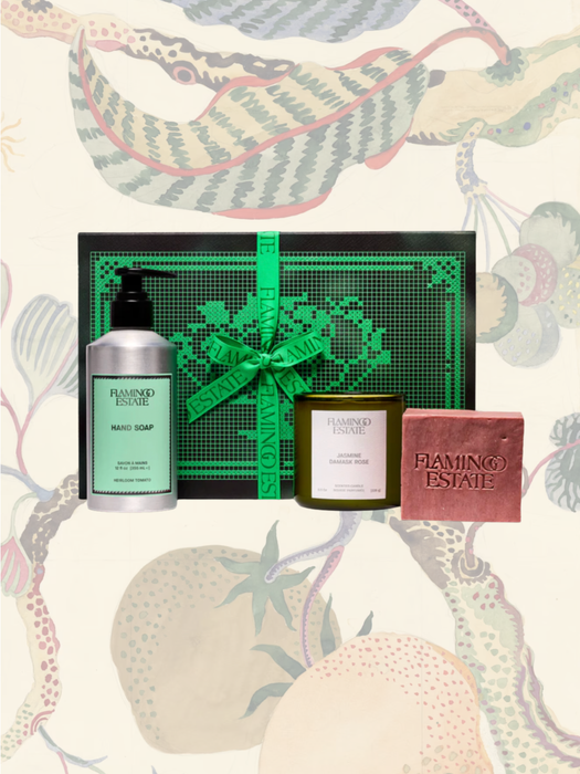 Jasmine Damask Rose Bath Set