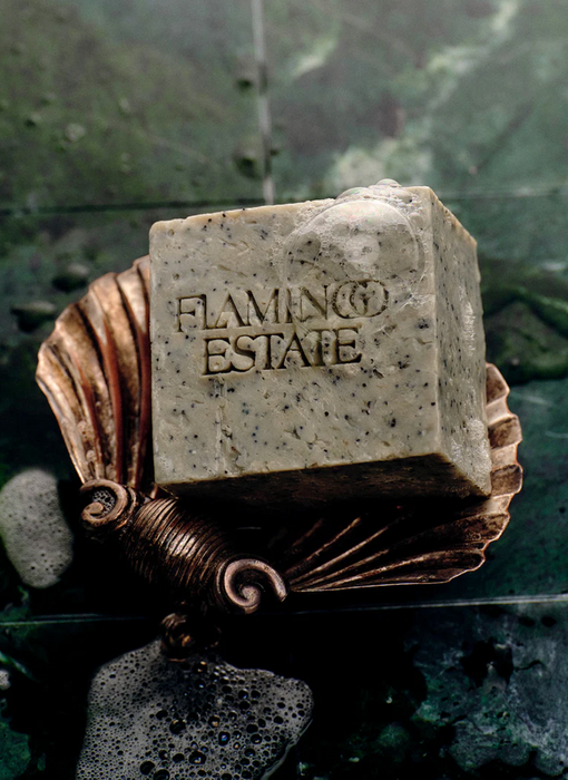 Exfoliating Peppermint Soap Brick