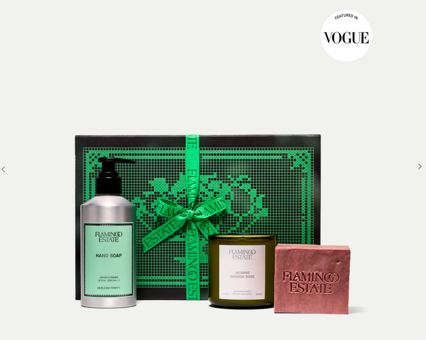 Jasmine Damask Rose Bath Set